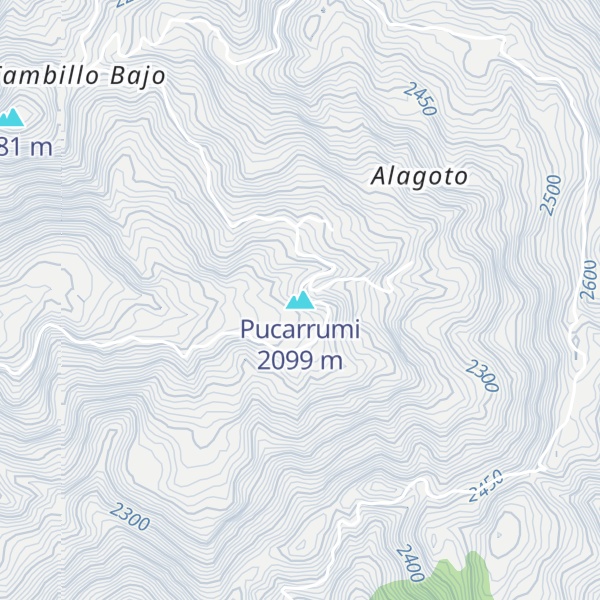 Map of Pucarrumi