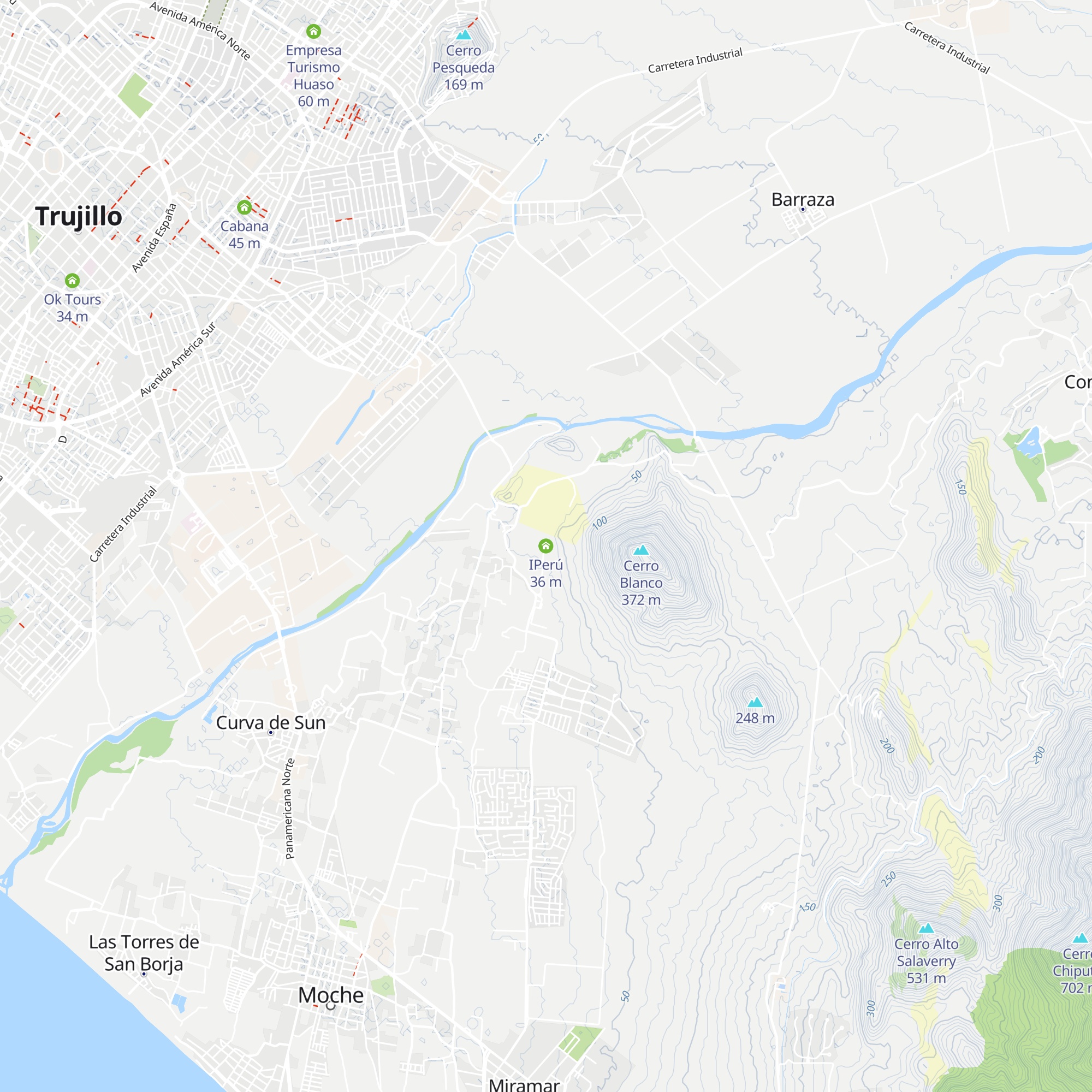 IPerú map