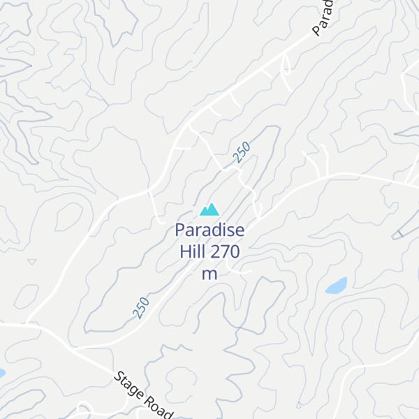 Map of Paradise Hill