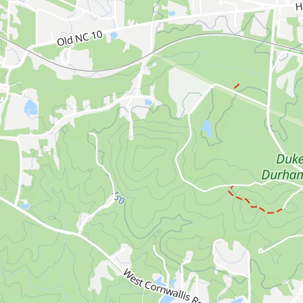 Map of Couch Mountain