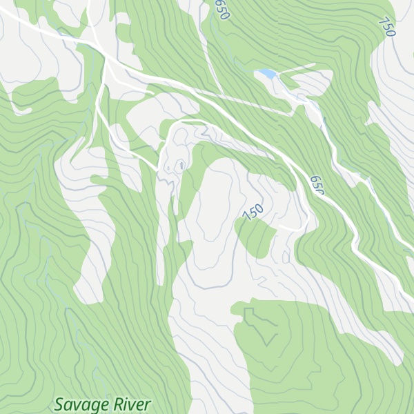 Map of Detmold Hill