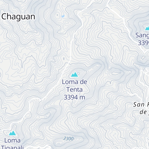 Map of Loma de Tenta