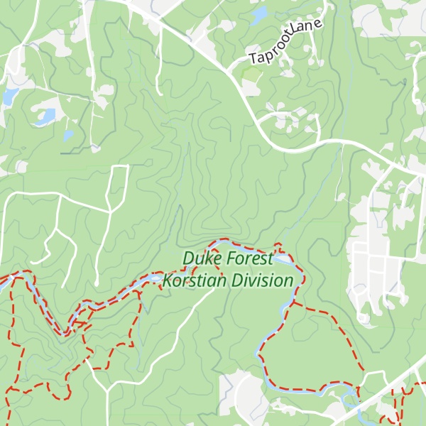 Map of Piney Mountain