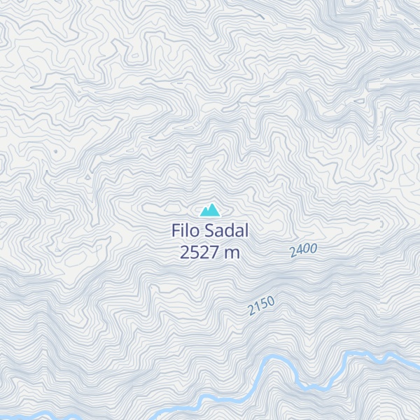 Map of Filo Sadal