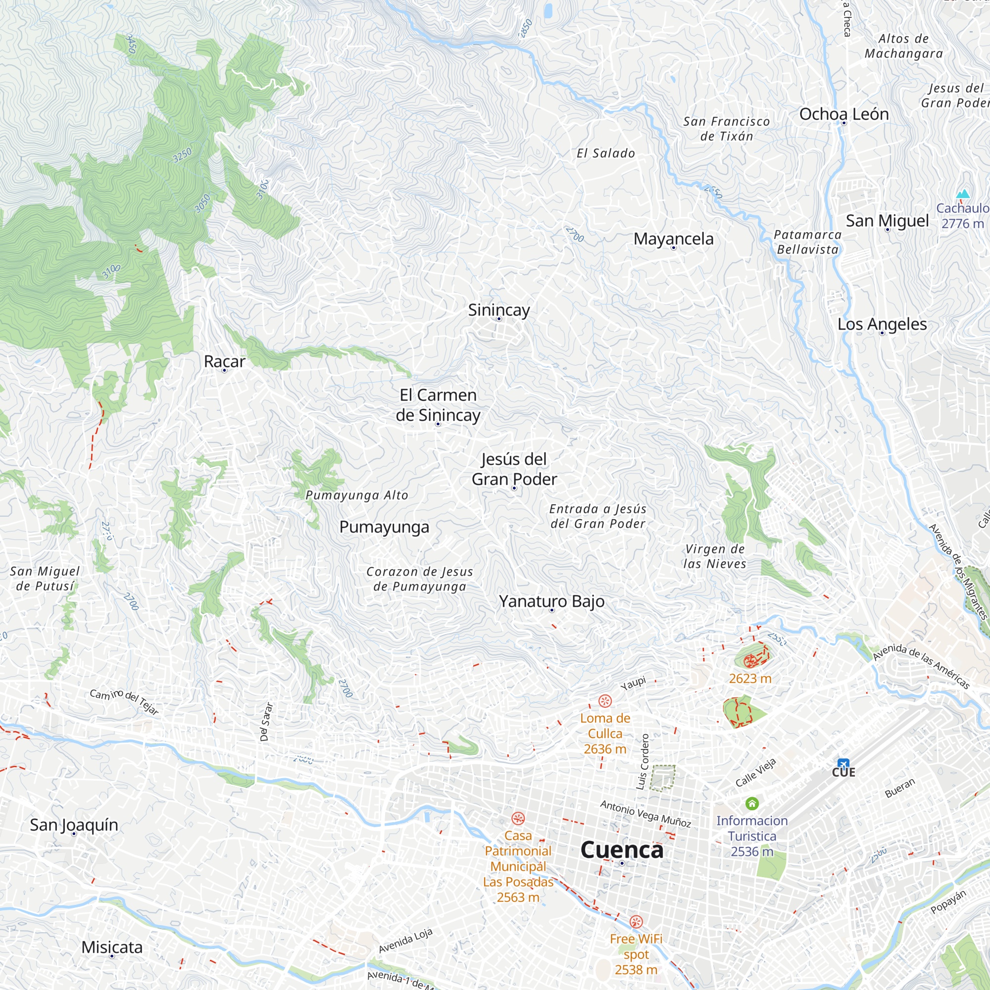 Quinta Teresa map