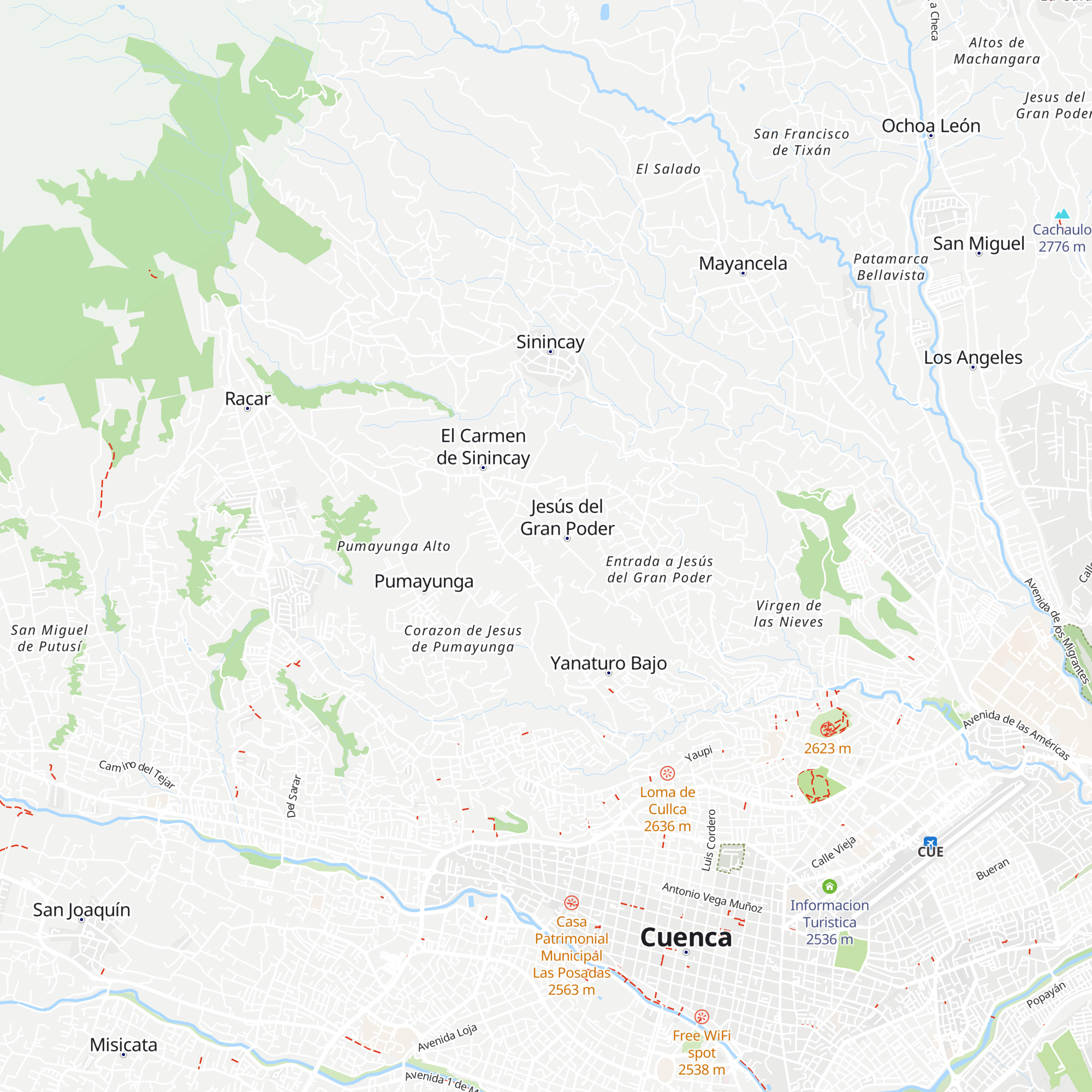 Quinta Teresa map