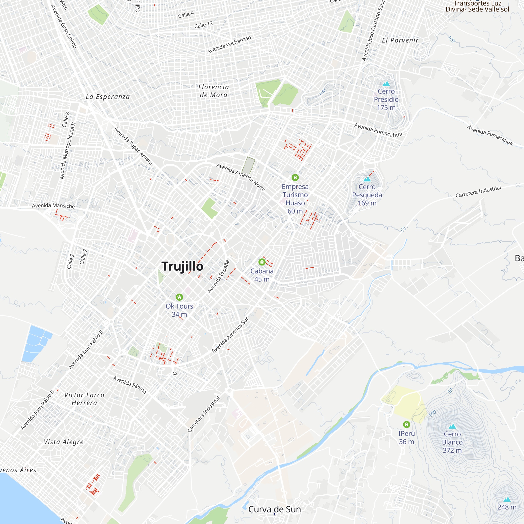 Cabana map