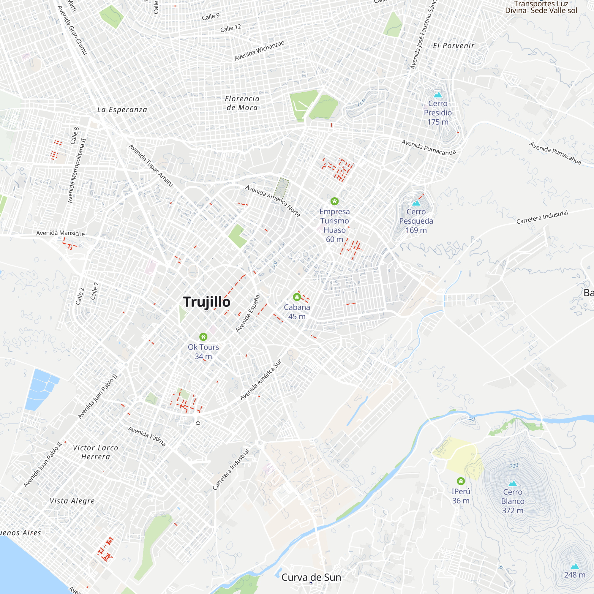 Cabana map