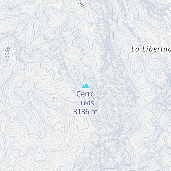 Map of Cerro Lukis