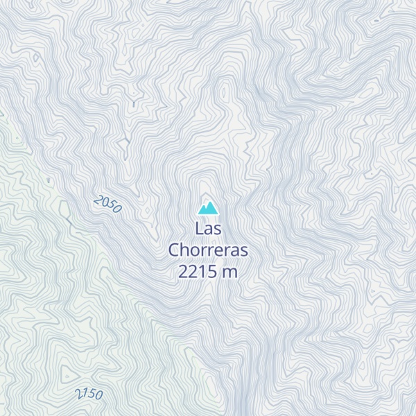 Map of Las Chorreras
