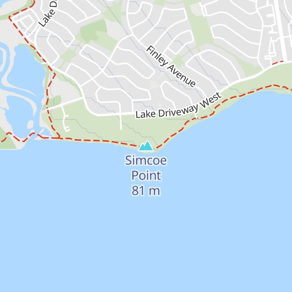 Map of Simcoe Point