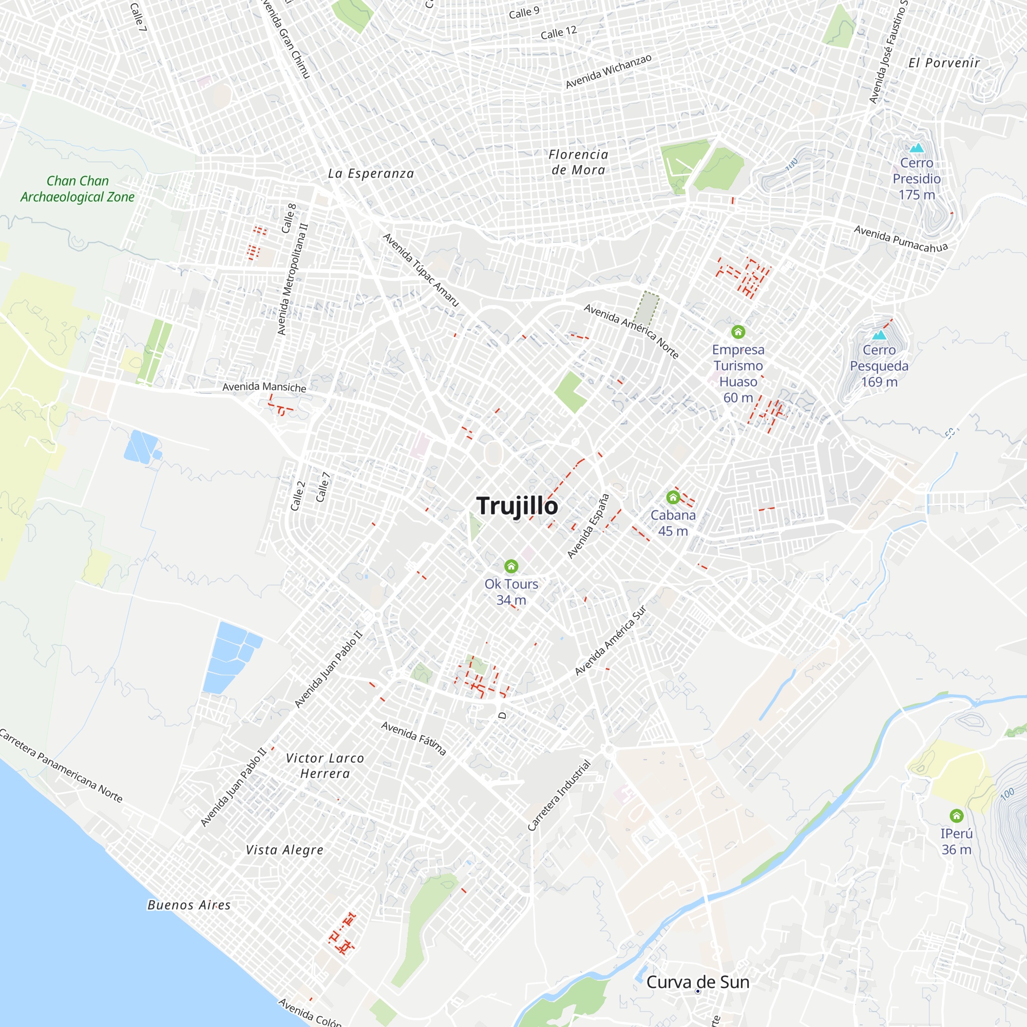 IPerú map