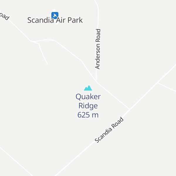 Map of Quaker Ridge