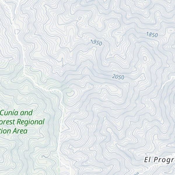 Map of Pico de La Jalca