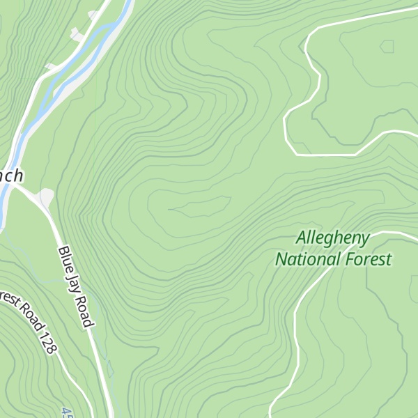 Map of Bald Hill