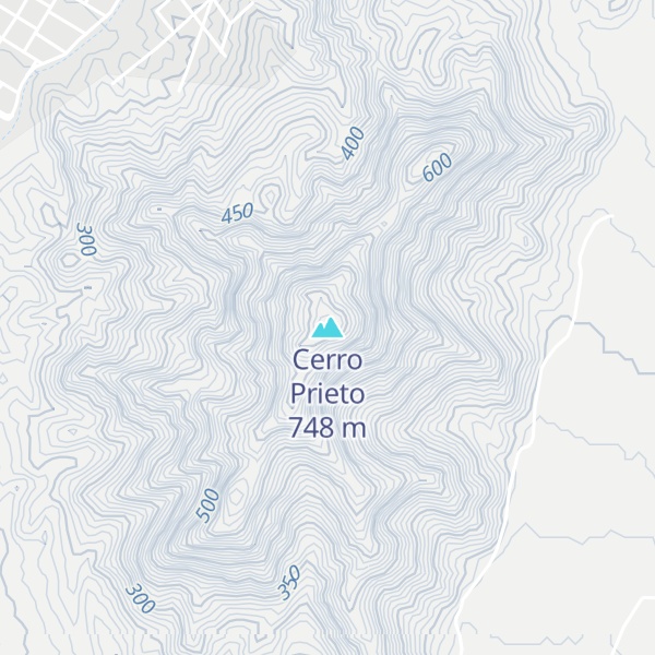 Map of Cerro Prieto