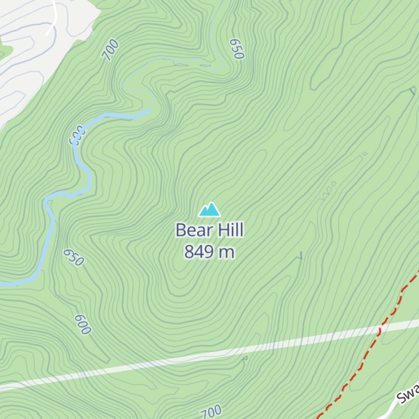 Map of Bear Hill