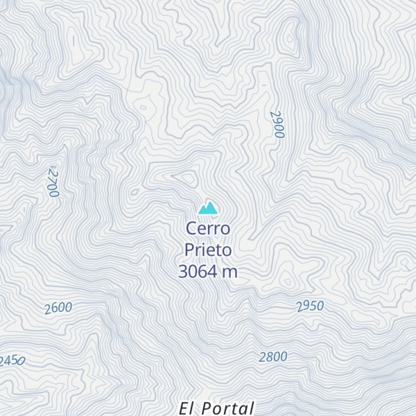 Map of Cerro Prieto