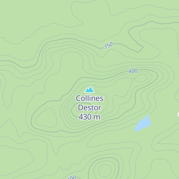 Map of Collines Destor