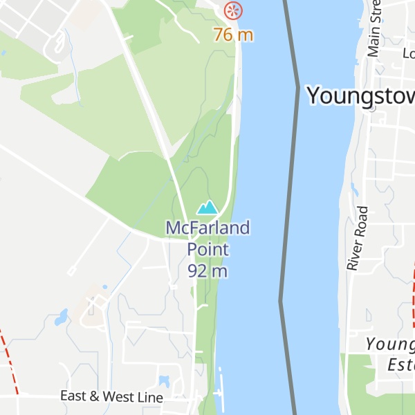 Map of McFarland Point
