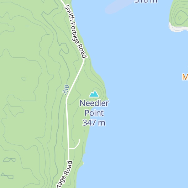 Map of Needler Point