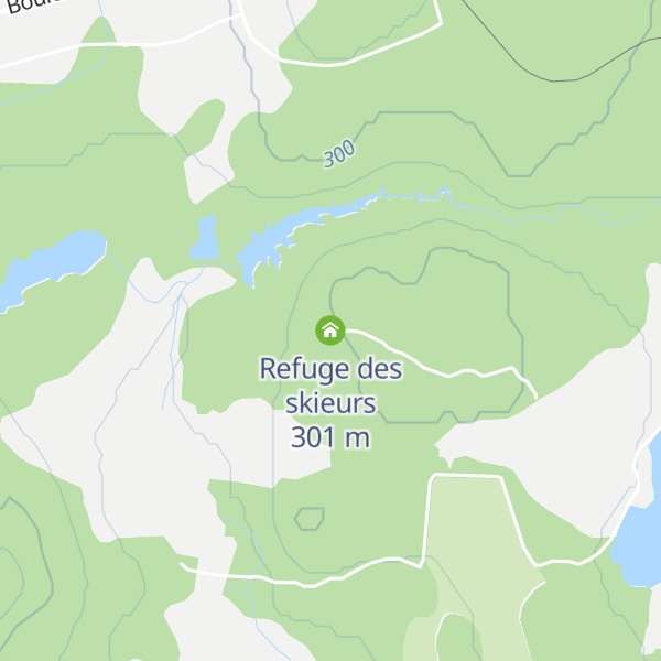 Map of Refuge des skieurs