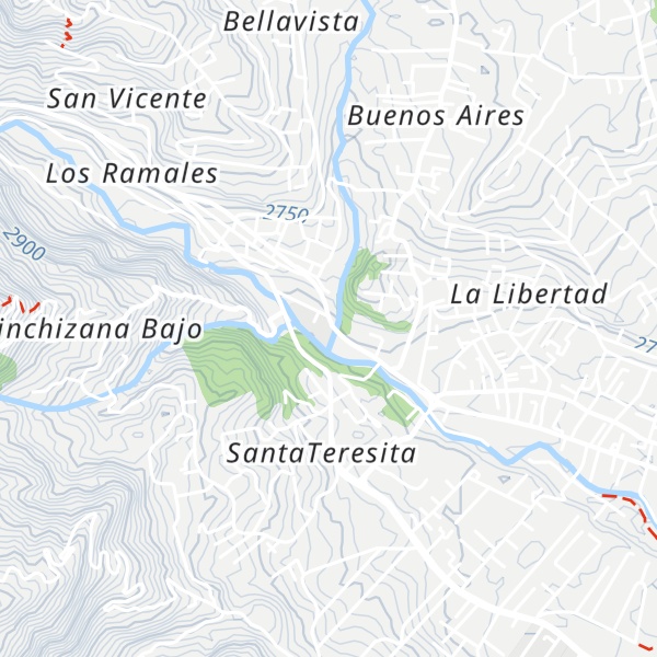 Map of Cabañas Cabogana