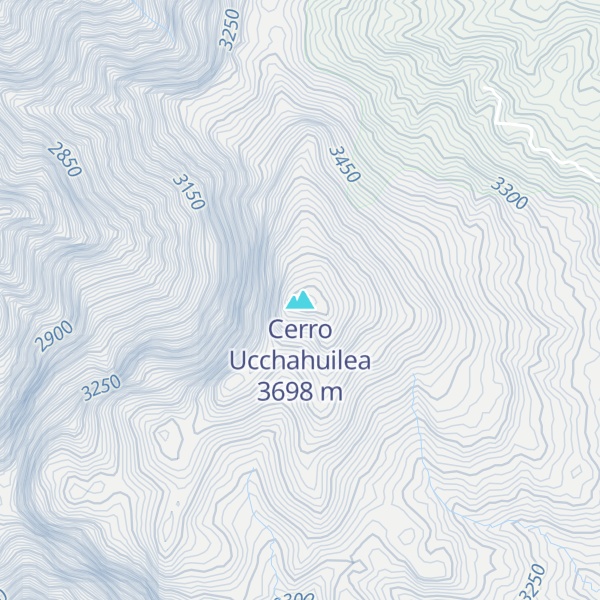Map of Cerro Ucchahuilea