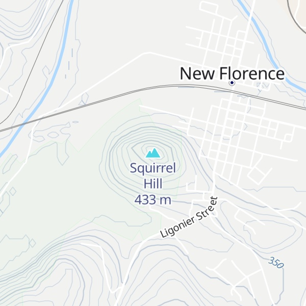 Map of Squirrel Hill