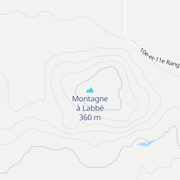 Map of Montagne à Labbé