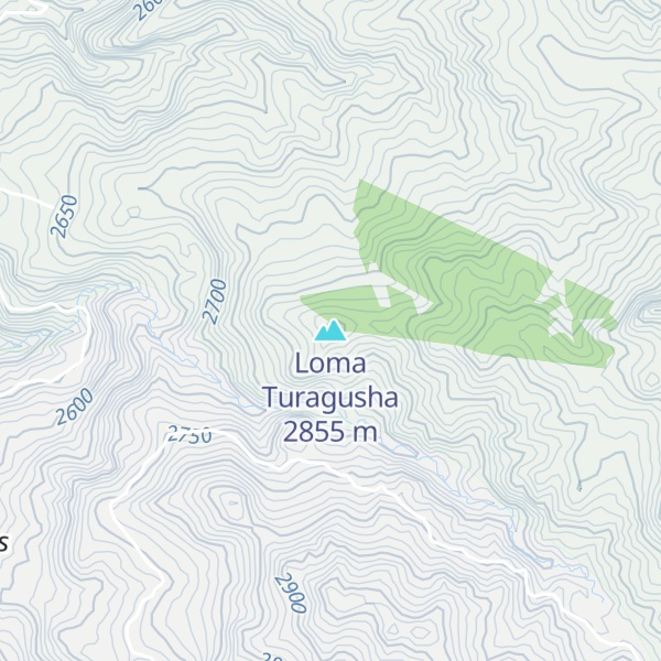 Map of Loma Turagusha