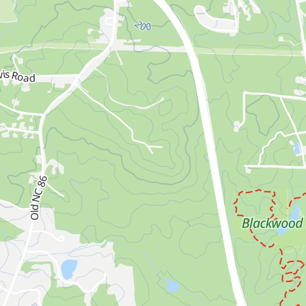 Map of Scarlett Hill