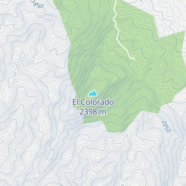 Map of El Colorado