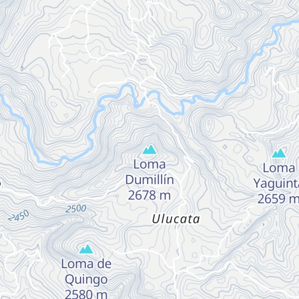 Map of Loma Dumillín