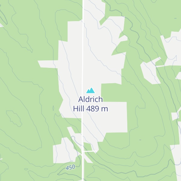 Map of Aldrich Hill
