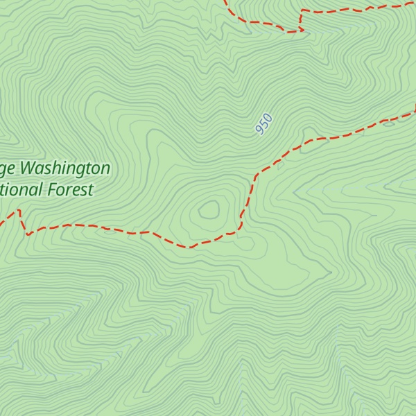 Map of Cellar Mountain