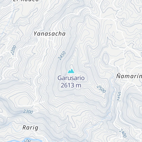 Map of Garusario