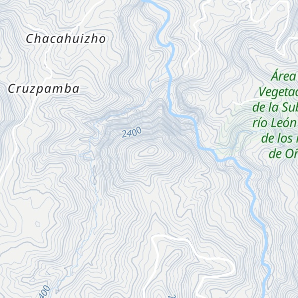 Map of Loma Zhuñín