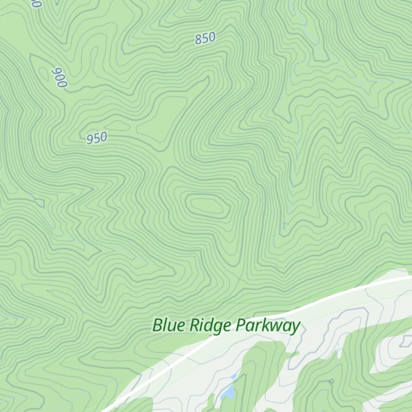 Map of Long Drive Mountain