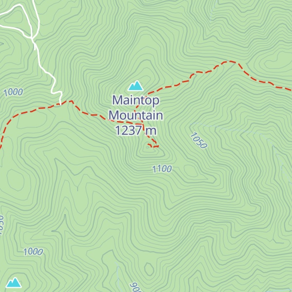 Map of Spy Rock