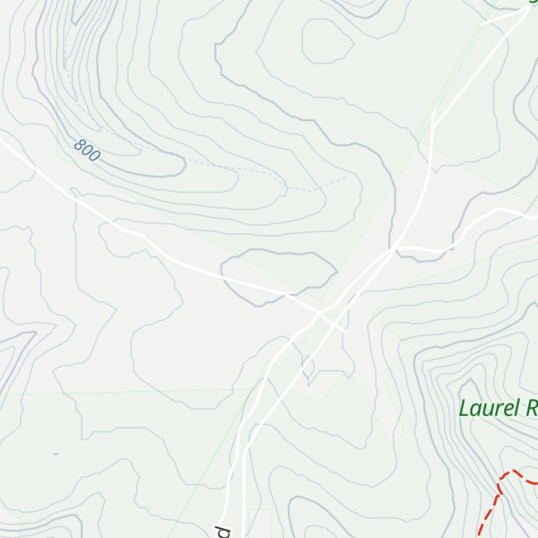 Map of Middle Hill