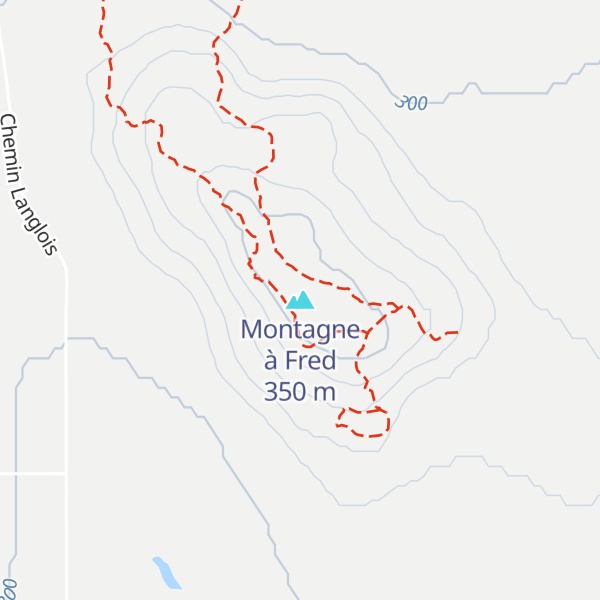 Map of Montagne à Fred