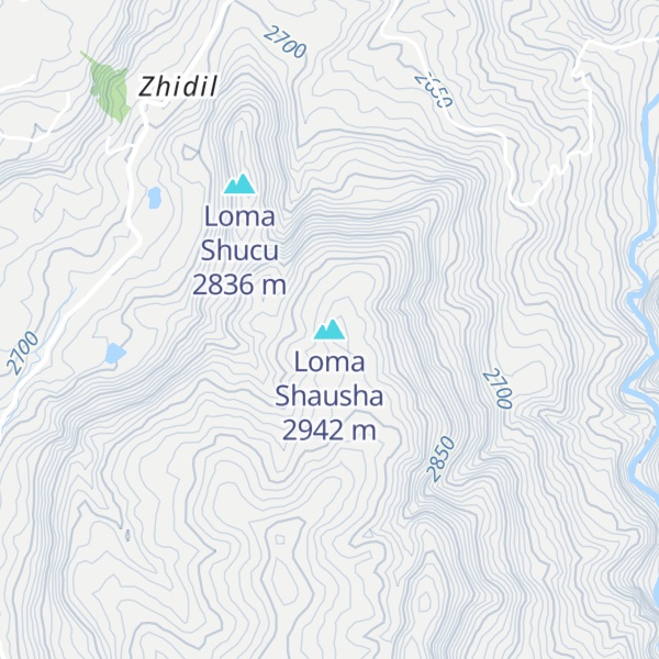 Map of Loma Shausha
