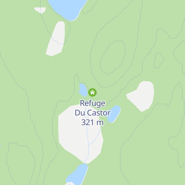 Map of Refuge Du Castor