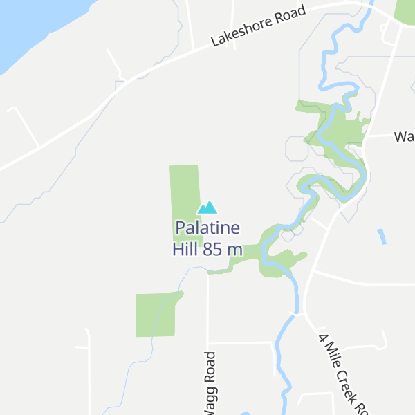 Map of Palatine Hill