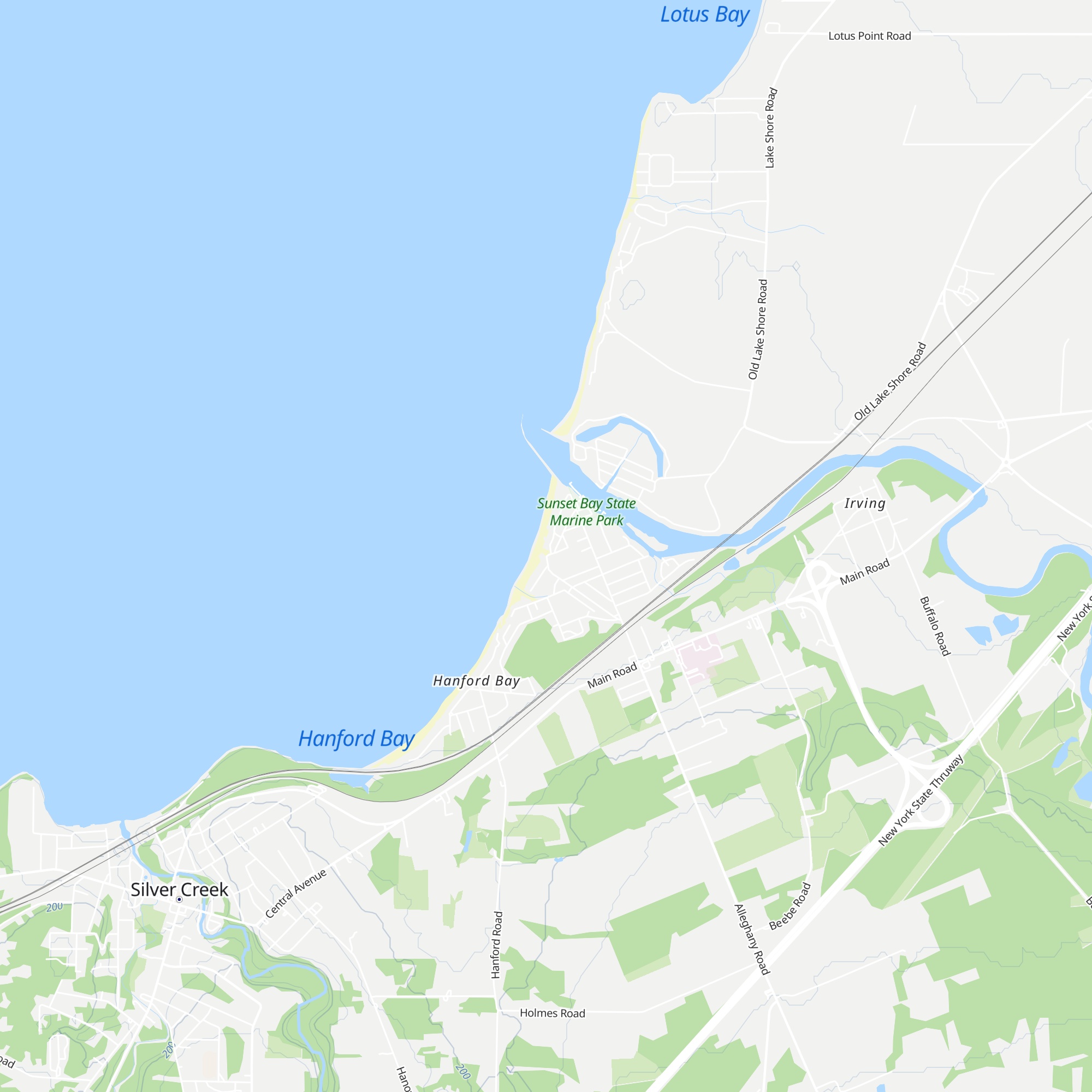 Cabanasam Sunset Bay Grill map