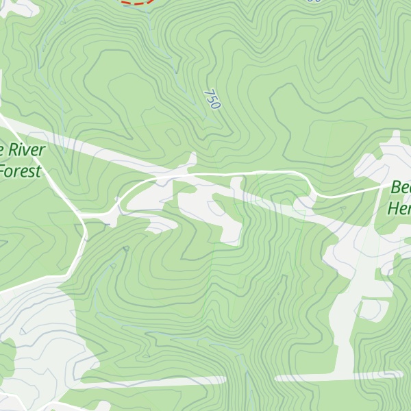 Map of Jenkins Hill