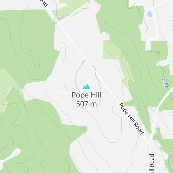 Map of Pope Hill