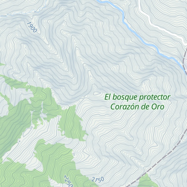 Map of Loma San Antonio