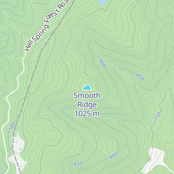 Map of Smooth Ridge